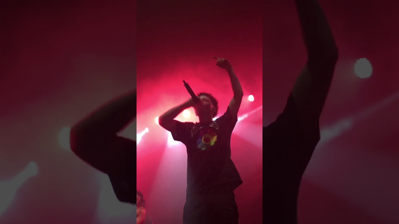 Lil Mosey live performing Blueberry Faygo Certified Hitmaker Tour (Manchester)