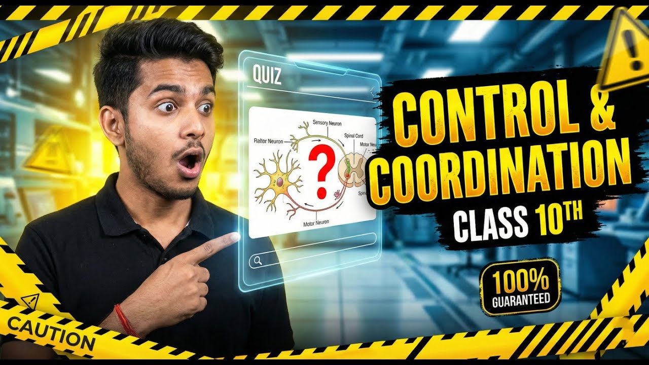 Control and Coordination Class 10th | Most Important MCQs & PYQs |  #boardexam2026 #cbseclass10