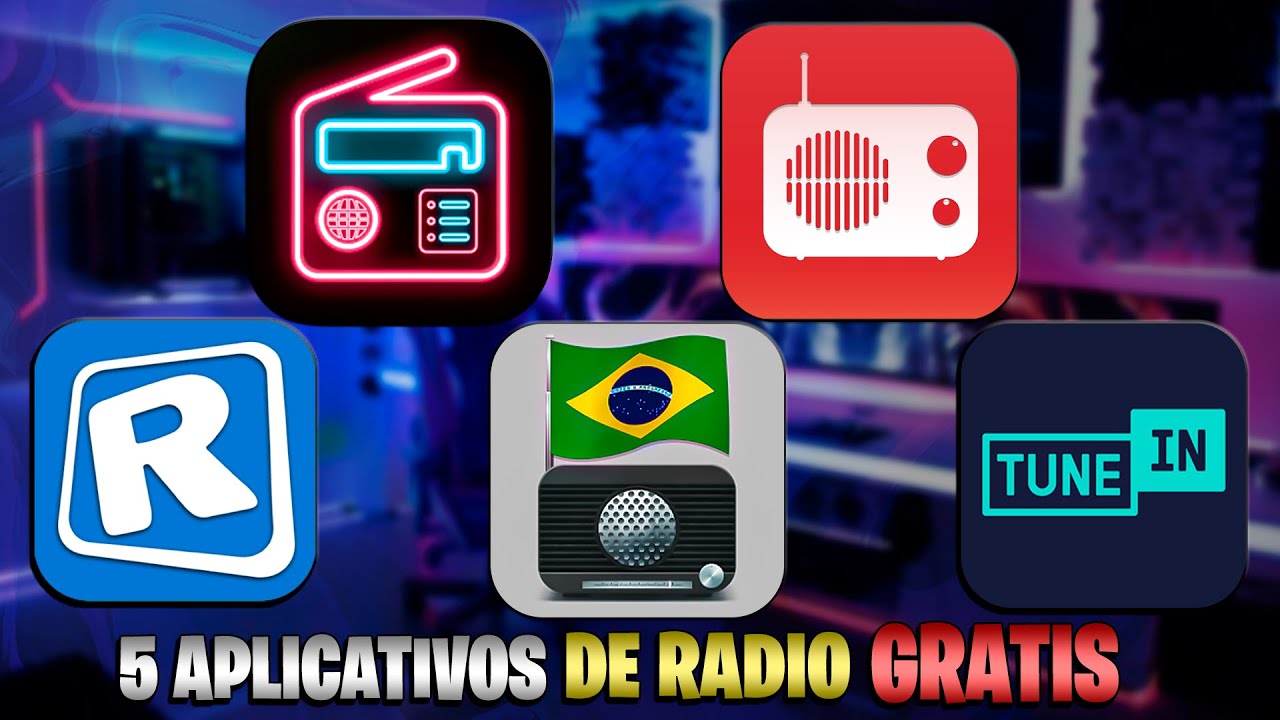 As 5 MELHORES R&Aacute;DIOS para ouvir em QUALQUER LUGAR!
