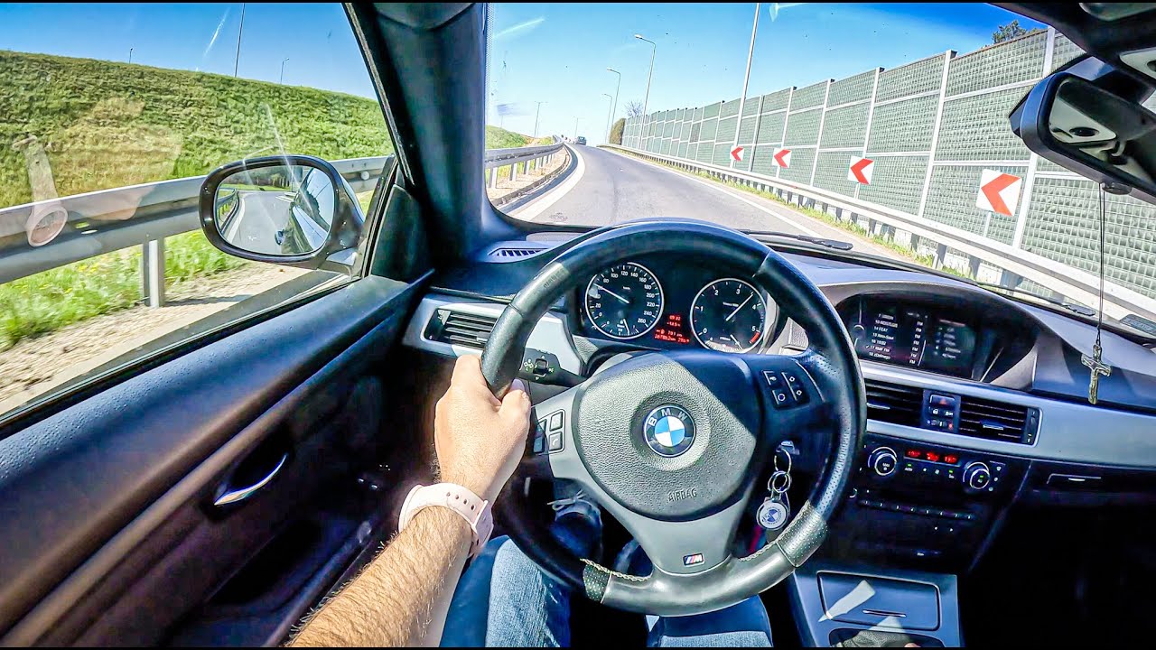BMW 3 E92 [320d 184HP] |0-100| POV Test Drive #1682 Joe Black