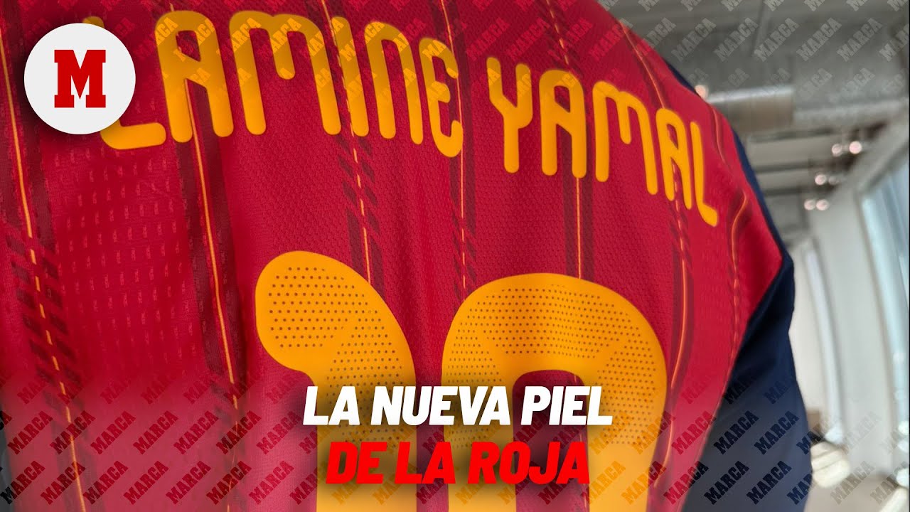 La NUEVA CAMISETA de ESPAÑA para el MUNDIAL 2026 I MARCA