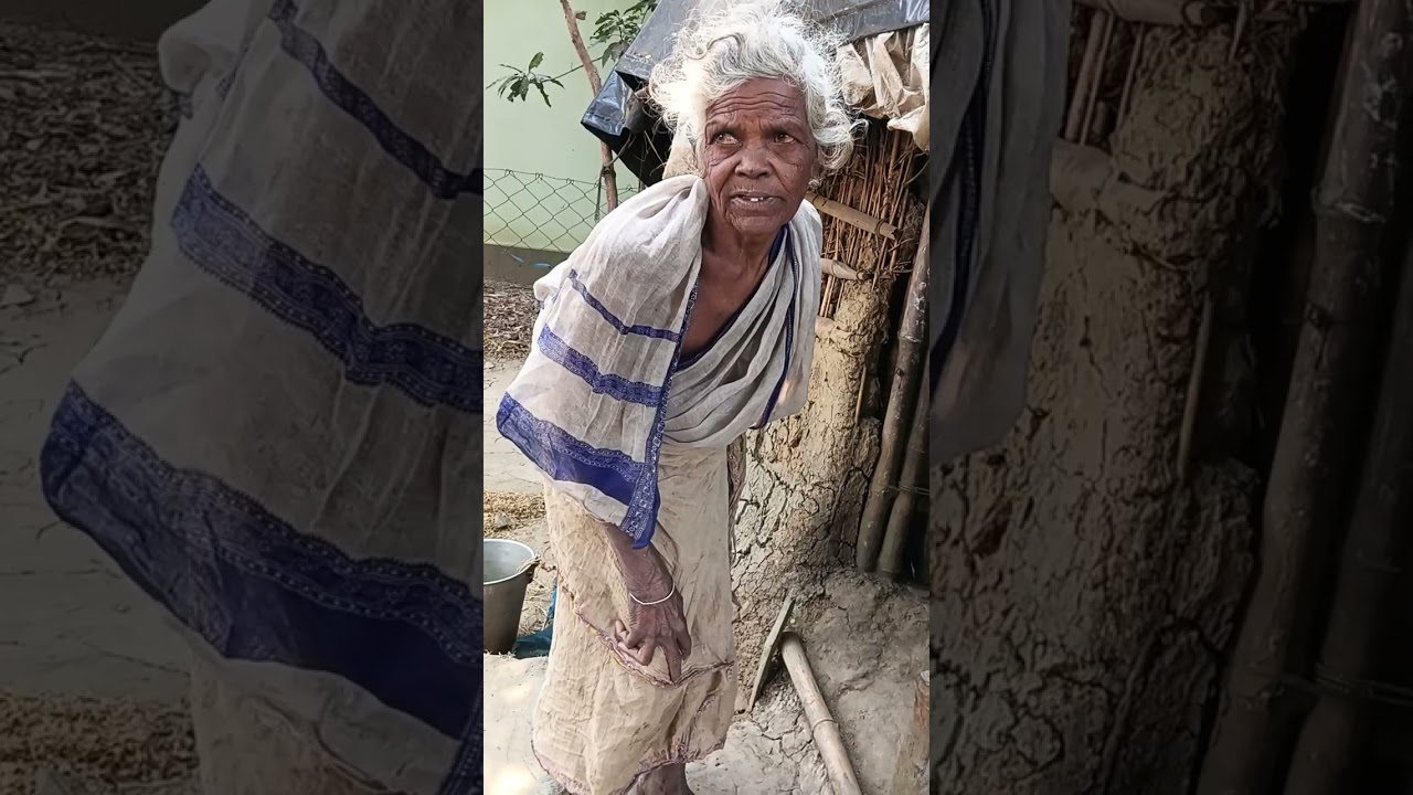 অসহায় এক ঠাকুমা ভিক্ষা করে জীবন যাপন করে,###