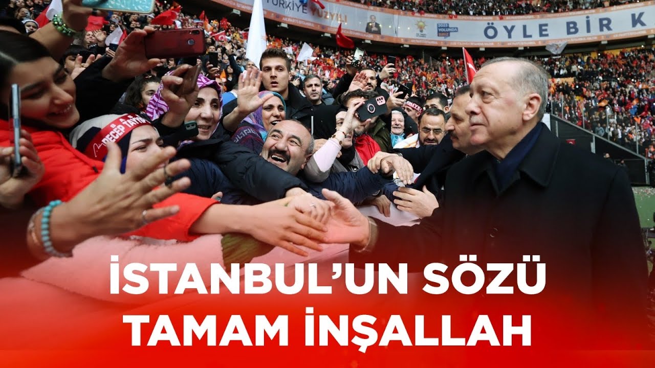 CUMHURBAŞKANIMIZ İSTANBUL'DA KONUŞTU BİRLİK, İRADE, ZAFER #2023YolundaBiriz