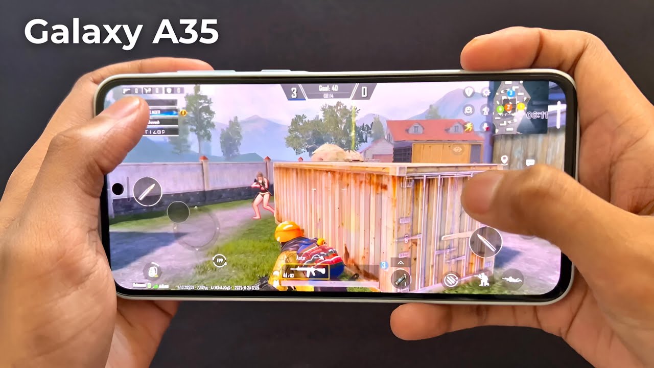 BGMI Test on Samsung Galaxy A35 5G | Real Gaming Performance Review! | Akkel Tech