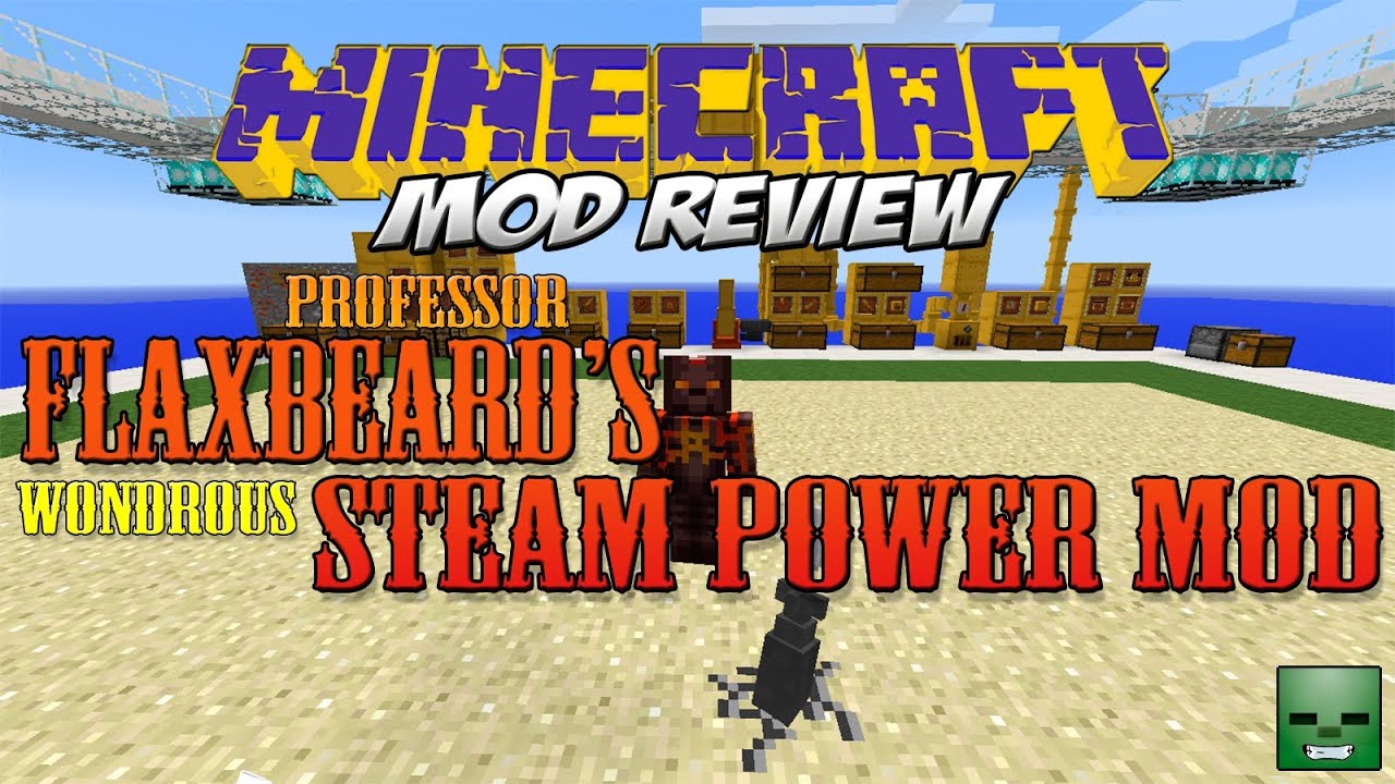 PROFESSOR FLAXBEARD'S WONDROUS STEAM POWER MOD - El mod Steampunk [Forge][1.7.2]