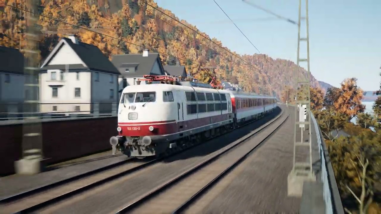 Train Sim World 4 Koblenz Hbf to Mainz Hbf RTX 4090 Ultra Settings