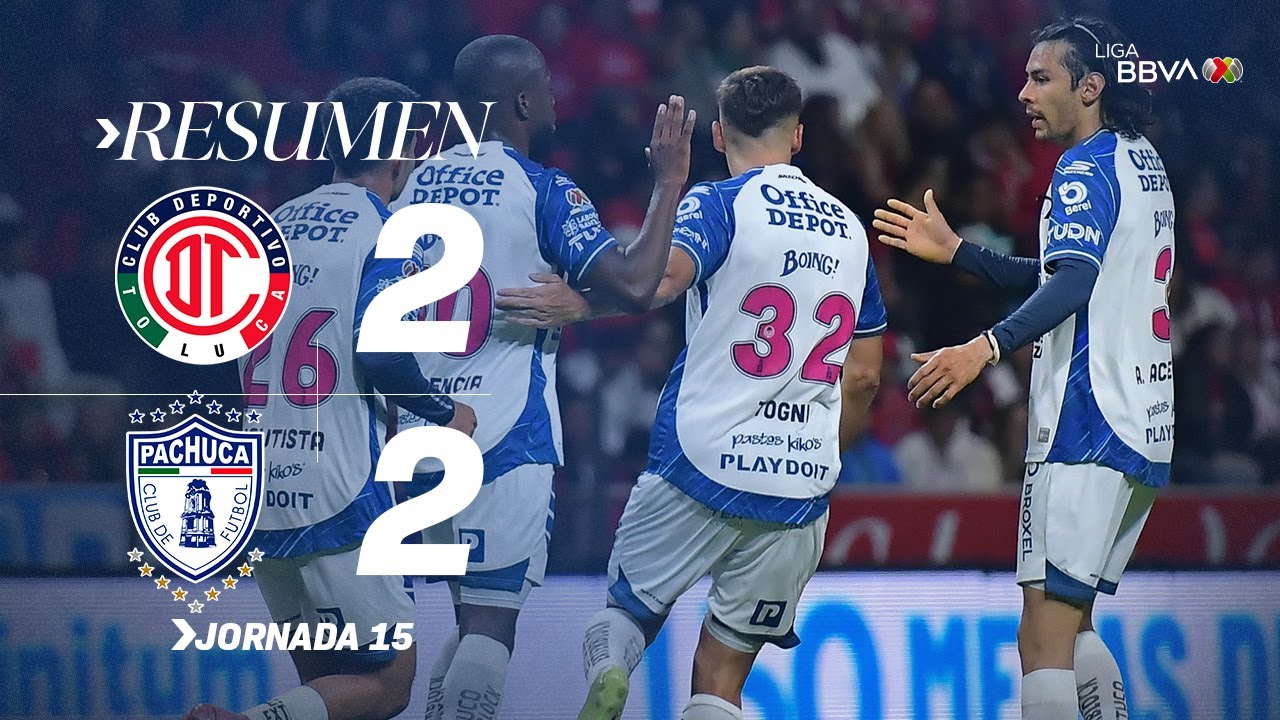 TOLUCA 2-2 PACHUCA | Tuzos sale vivo del INFIERNO tras VIBRANTE EMPATE en el Nemesio
