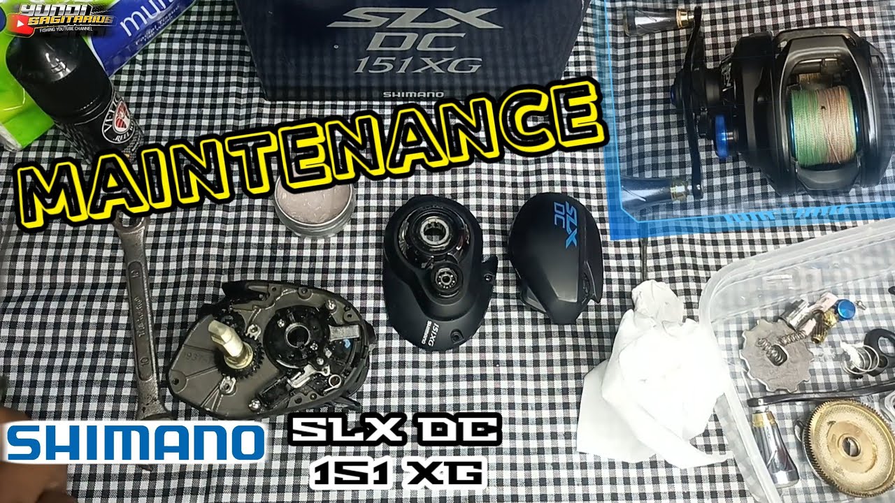 Service reel - bongkar reel bc shimano slx dc 151 xg || GIMANA MESINNYA + PERAWATAN BERKALA 👍