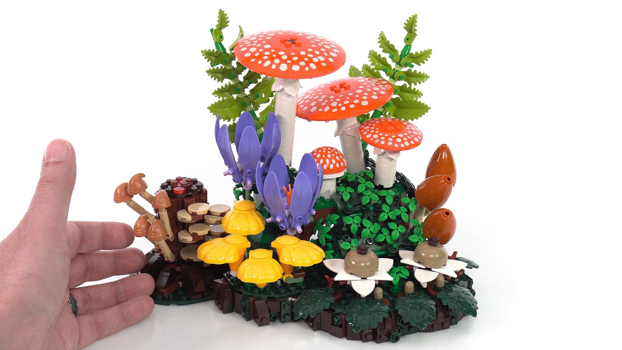 Настоящий кусочек природы: обзор LEGO Botanicals &laquo;Лесные грибы&raquo;! #НеРеклама 11505