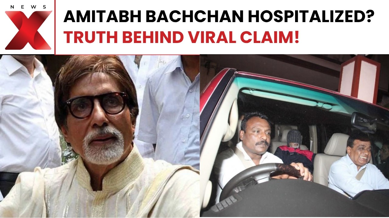 Big B Hospitalized? Truth Behind Amitabh Bachchan's Health Rumours Revealed | NewsX