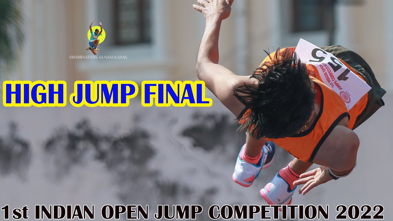 Chethan Vs Manu Francis Vs Swadhin Kumar || High Jump || 1st Indian Open Jumps Competition 2022