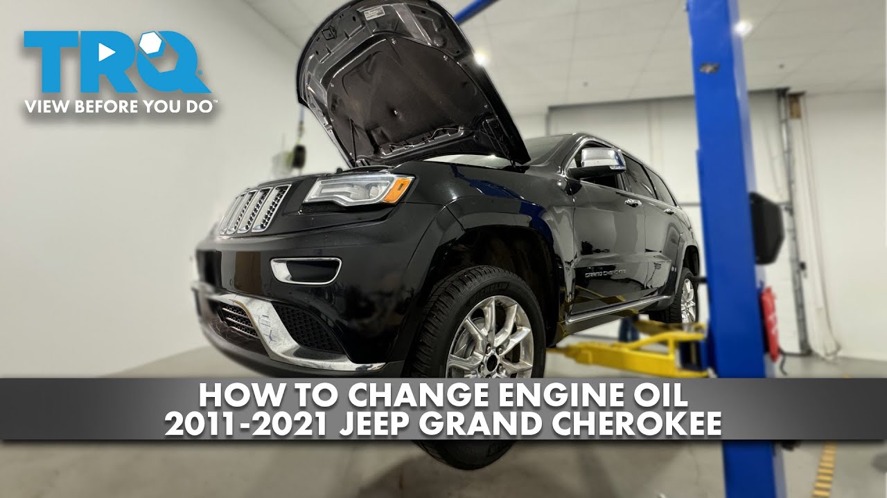 Как заменить масло в двигателе Jeep Grand Cherokee 2011–2021 годов