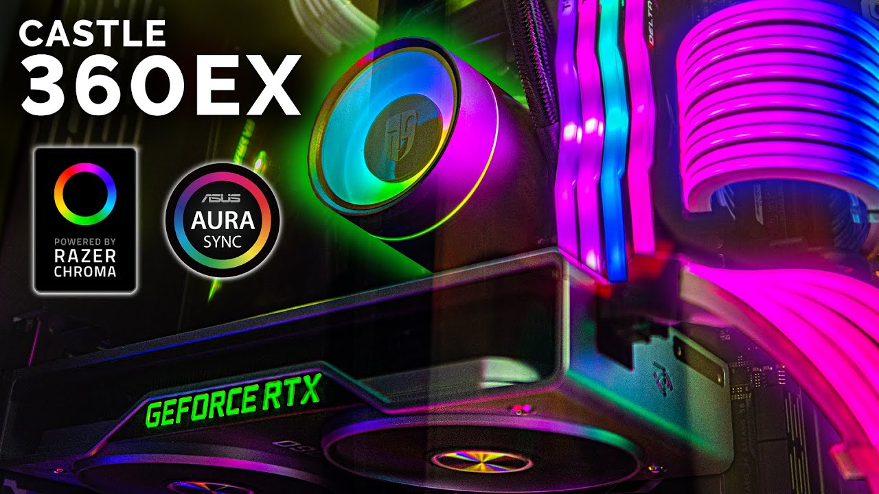 ARGB Razer Chroma Liquid Cooler - CASTLE 360EX