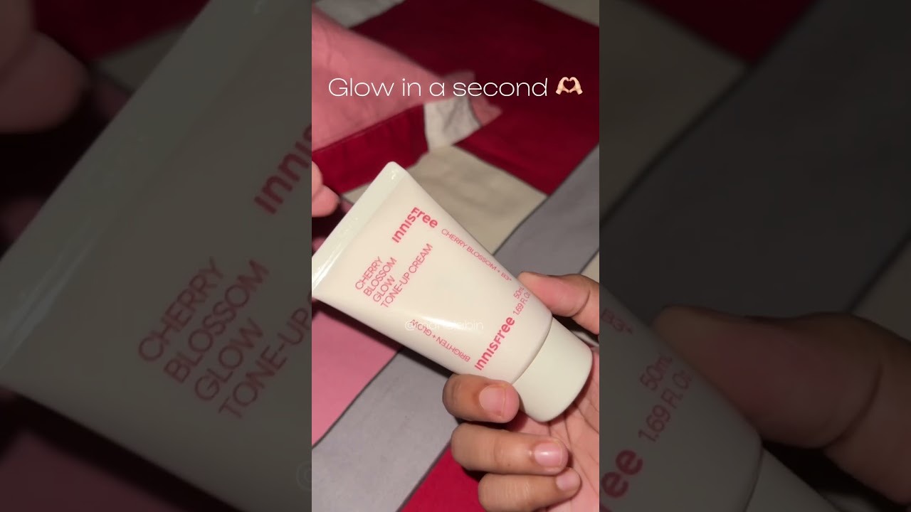 Innisfree blossom glow tone up cream #song #love