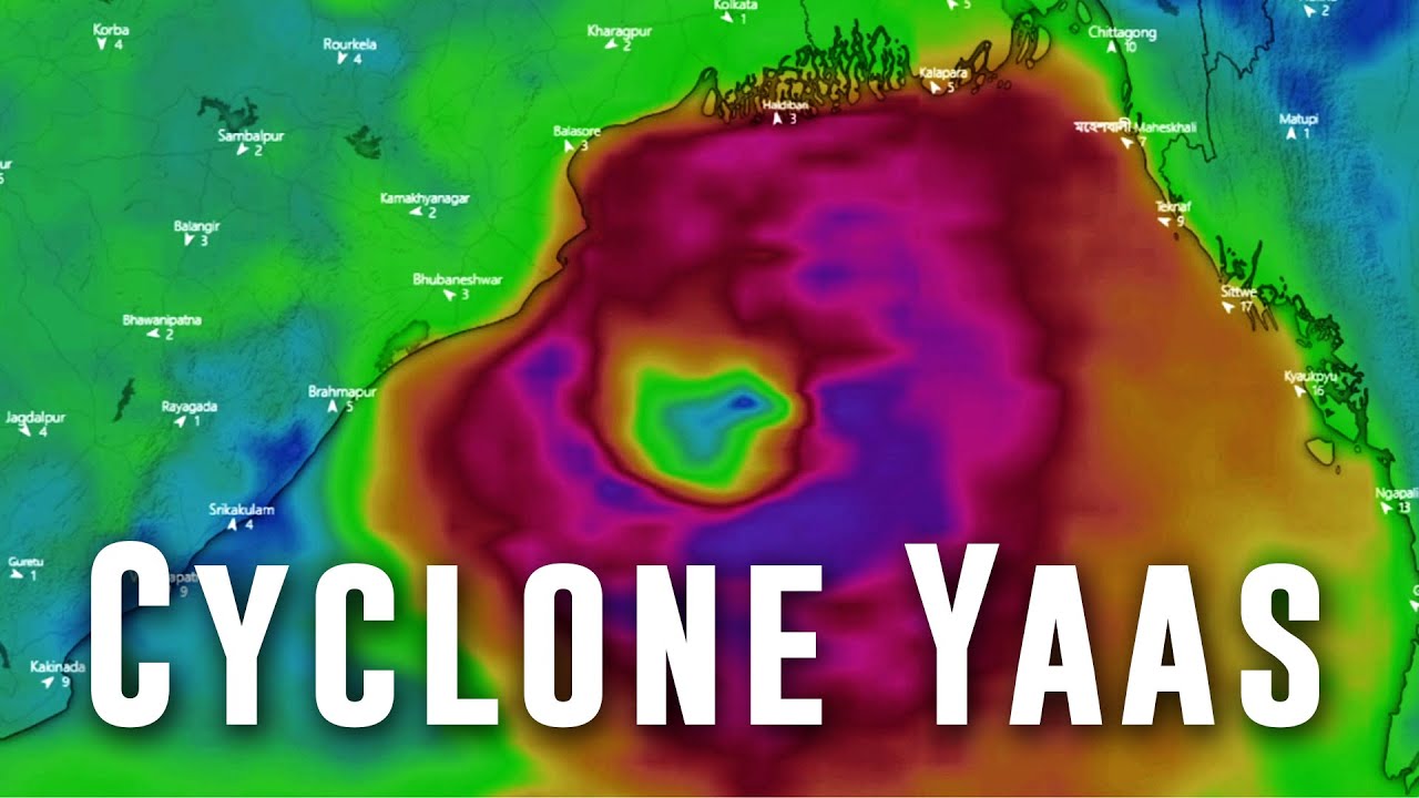 Cyclone Yaas Landfall Updates | Yaas To Hit Odisha West Bengal Bangladesh | Cyclone Yaas Tracker Map