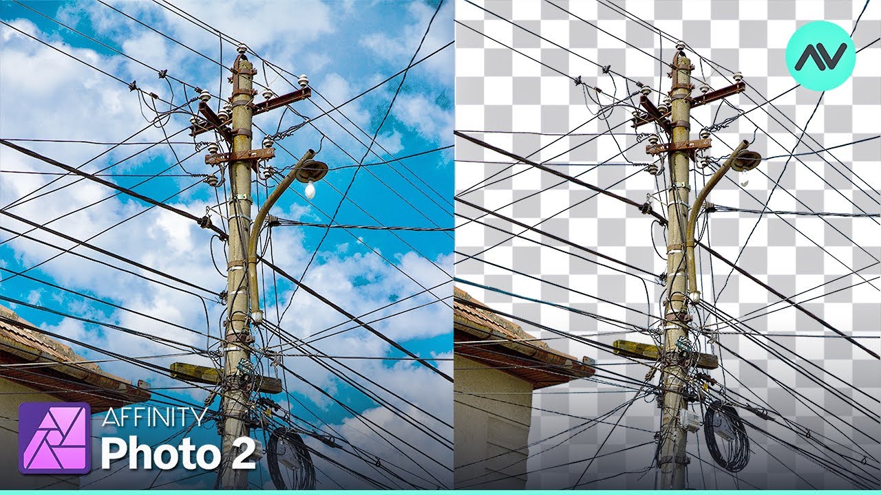 A.I FAILED! Extreme Complex Background Removal Tutorial—Affinity Photo 2 | Affinity Photo 2 Tutorial