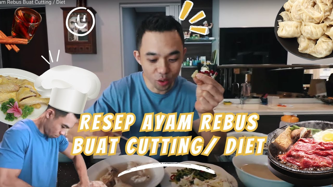Resep Ayam Rebus Buat Cutting / Diet