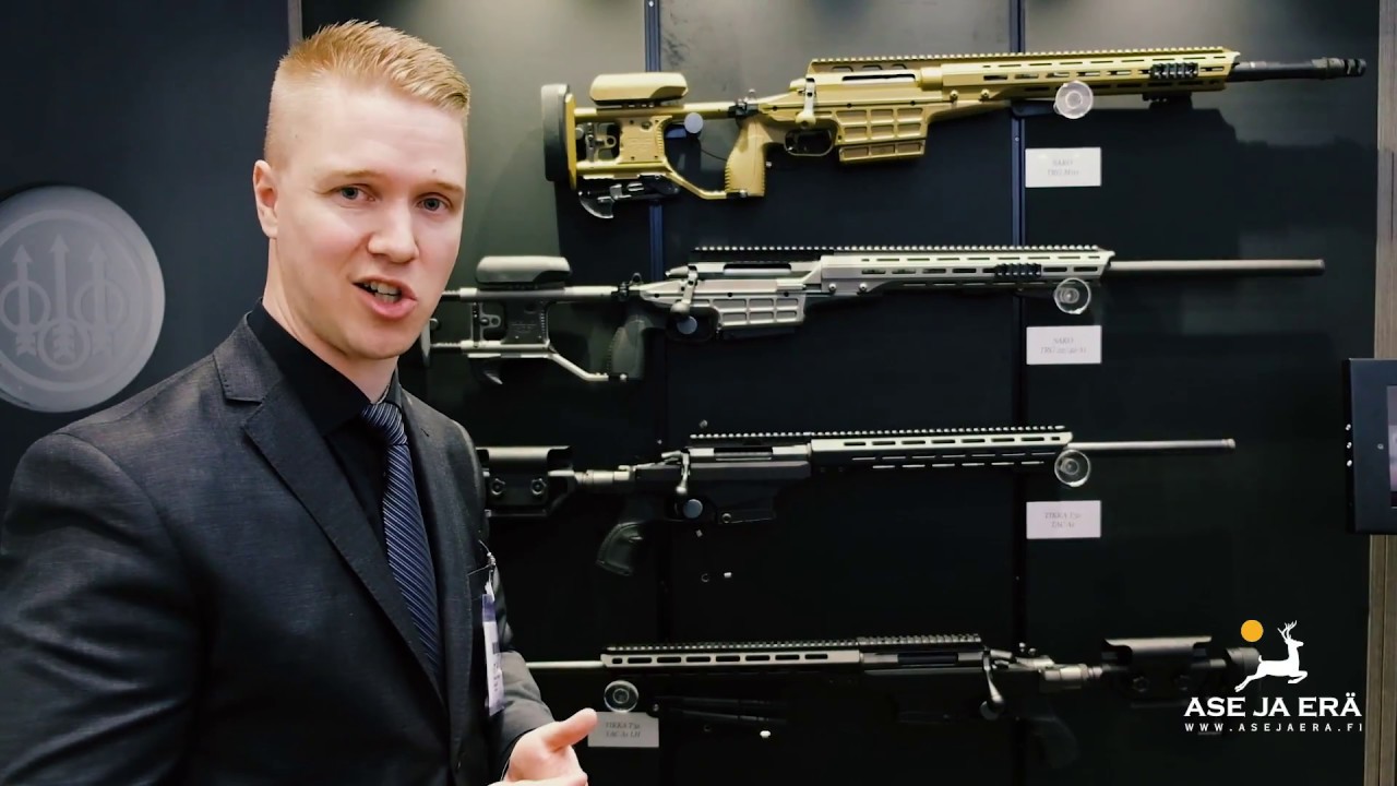 Sako TRG 22/42 A1 kiv&auml;&auml;ri esittely IWA 2018 asejaera.fi