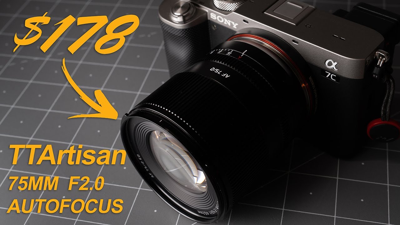 TTArtisan 75mm F2 AF Full Frame Lens! Affordable prime for Sony E-mount, Nikon Z-mount, and L-mount