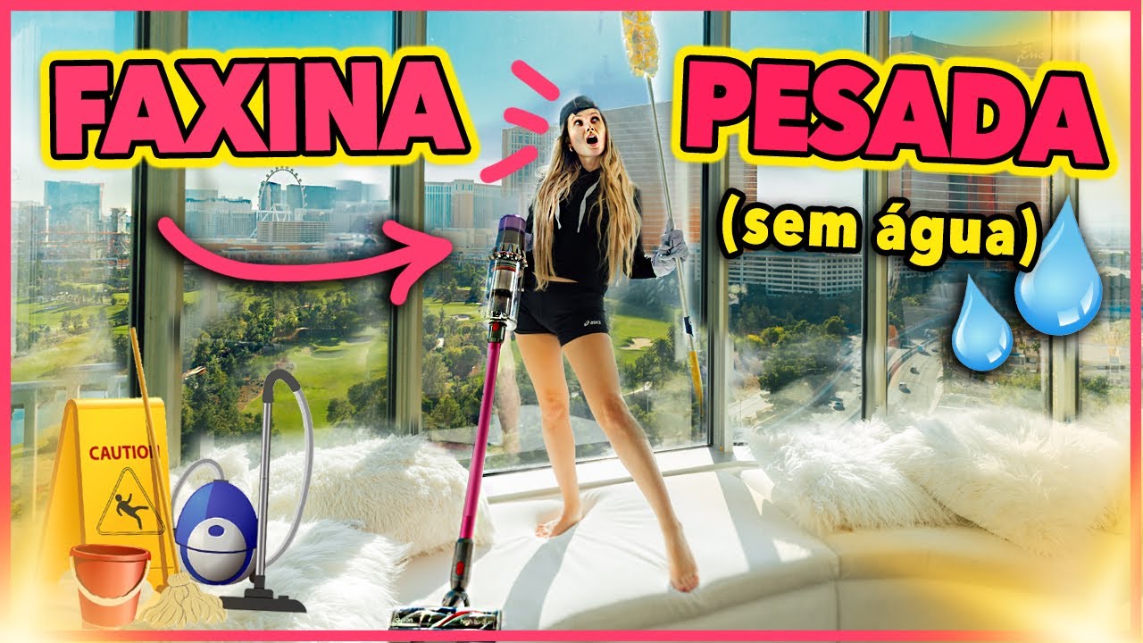 COMO FAÇO FAXINA PESADA NOS EUA | ESTILO GRINGO!! 😱