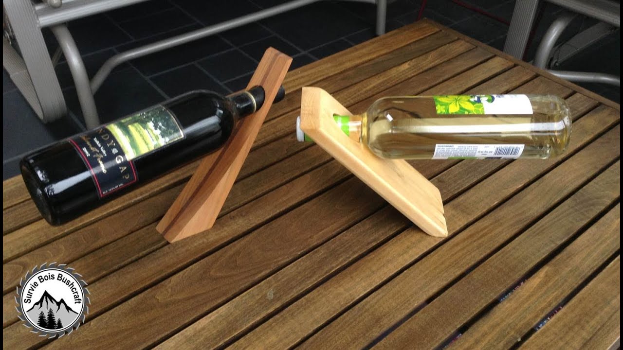 Comment construire un porte bouteille de vin en bois magique!