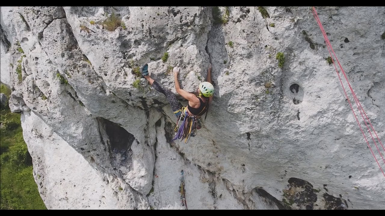 Rysa Misztala VI+ TRAD  Rzędkowice -Magdalena Gorzkowska #klasykiJury #wSkale