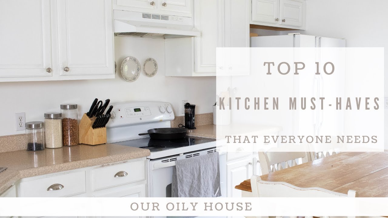 Top 10 Kitchen Must Haves | My Essential KitchenTools