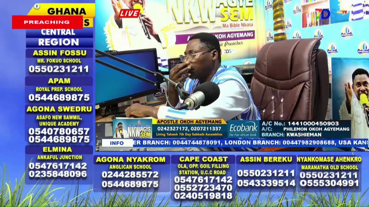 TWE WO HO FIRI AFIDE YO NE AKYIWADE HO || 04 06 2024 ||