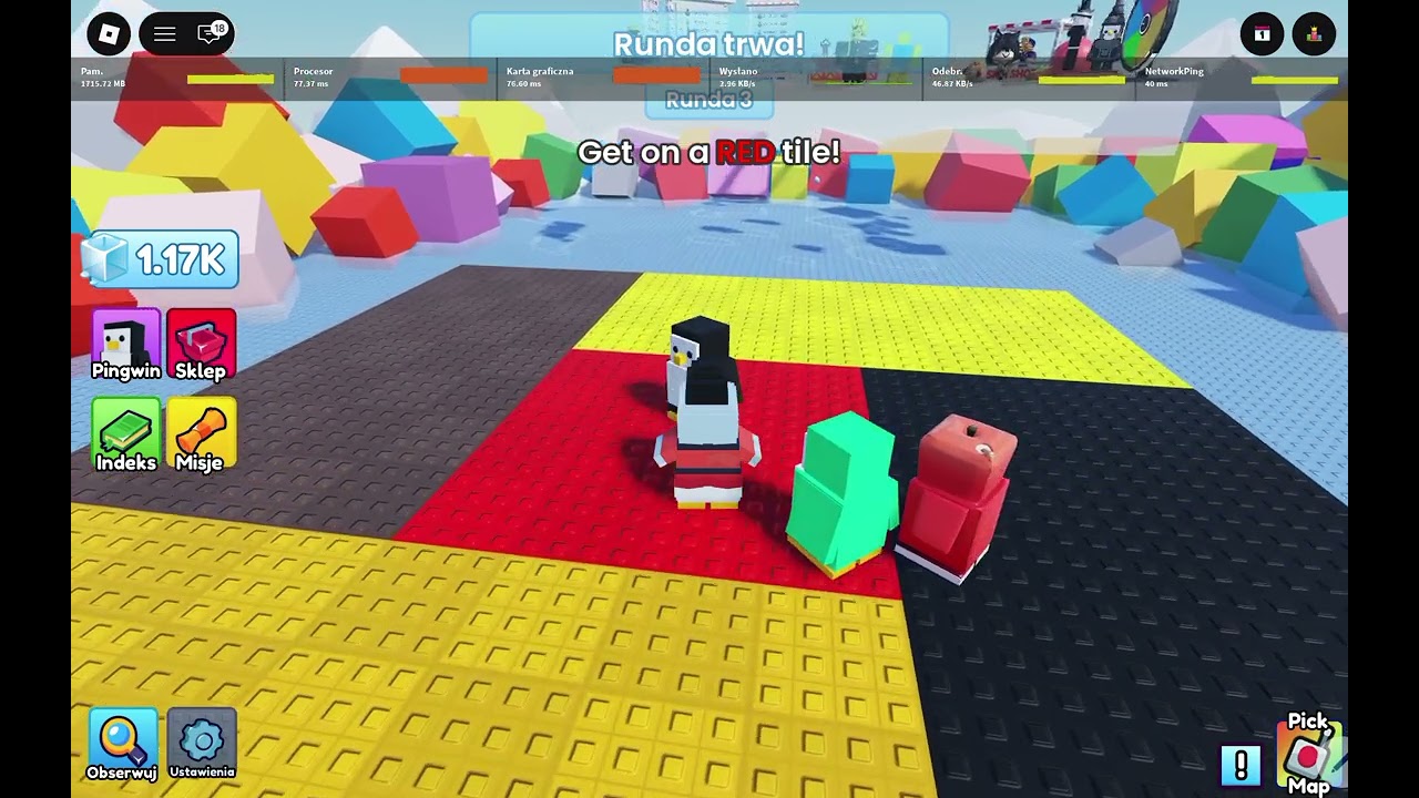 Gram z koleżanką w knockout !!!🐧🐧🐧🐧