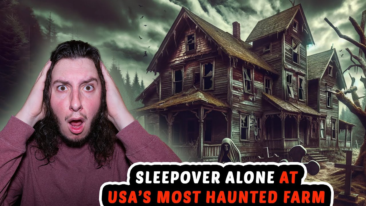 ALONE: My Horrifying SLEEPOVER at CJ Faison's Haunted Farm