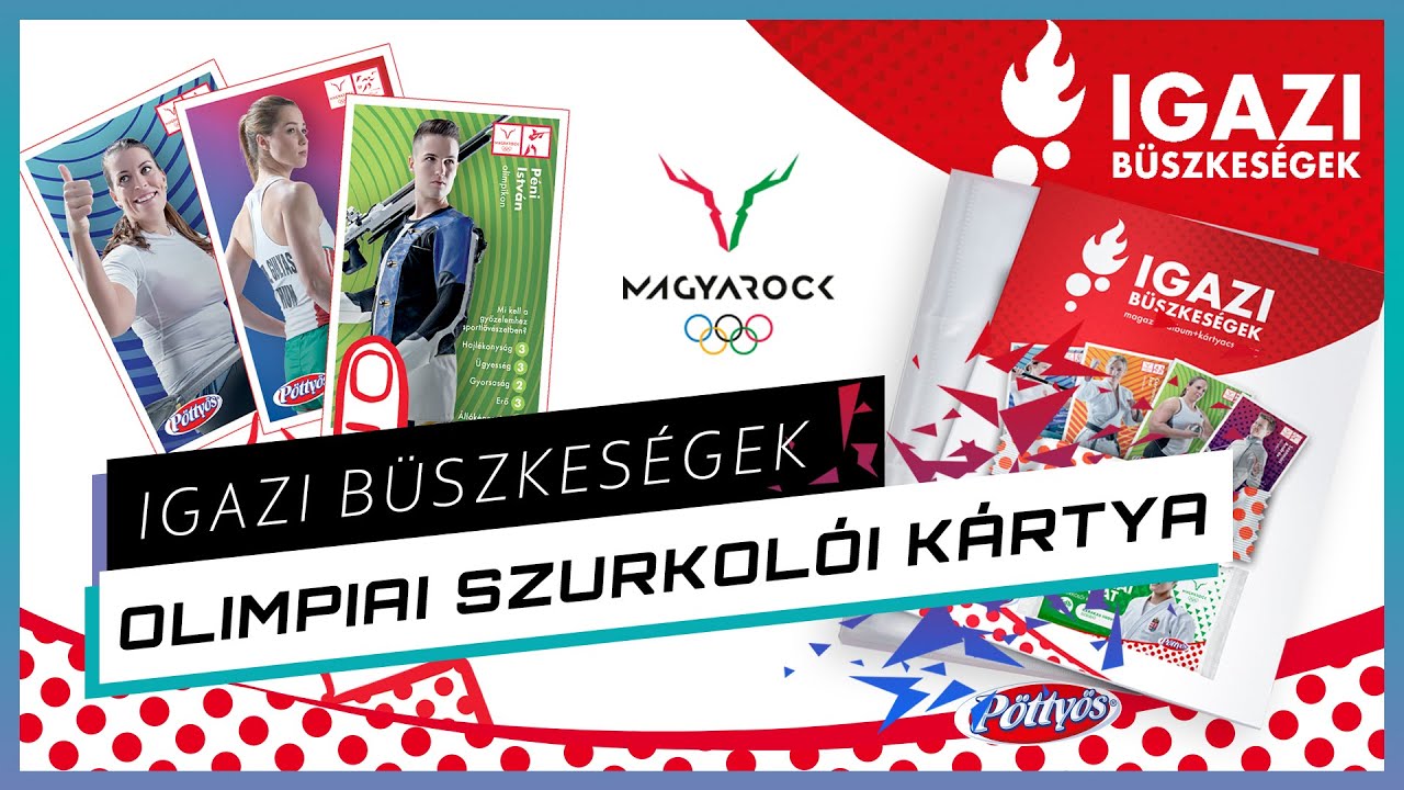 🥇 Pöttyös Igazi Büszkeségek Olimpiai szurkolói kártyasorozat bemutató | TOKIÓ 2020