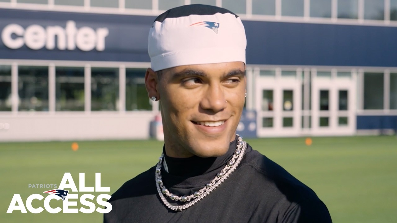 Christian Gonzalez Talks Staying in New England | Patriots All Access