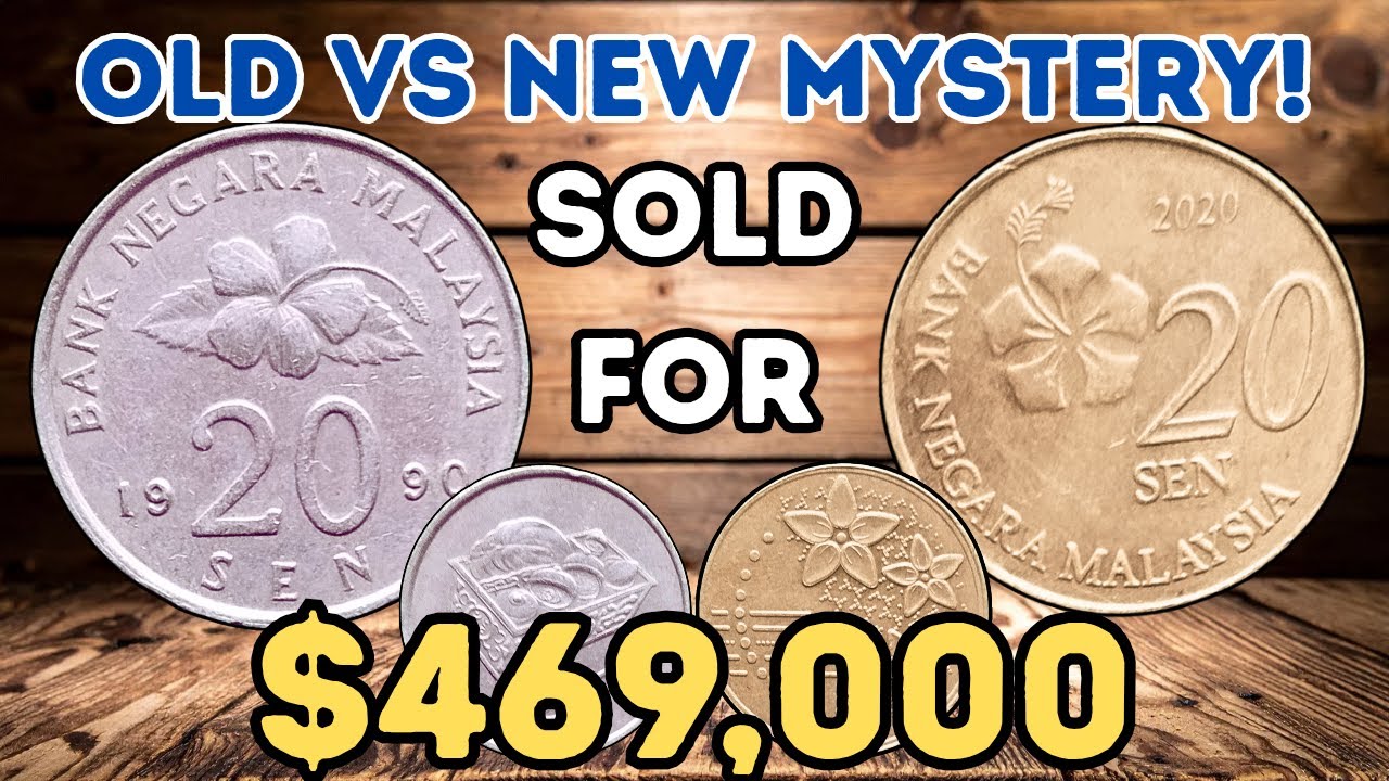 💰 Old vs New Malaysia 20 Sen Coin — Rare Coin Worth $469,000? | Old Coins Value 2025 | Coin Spyder