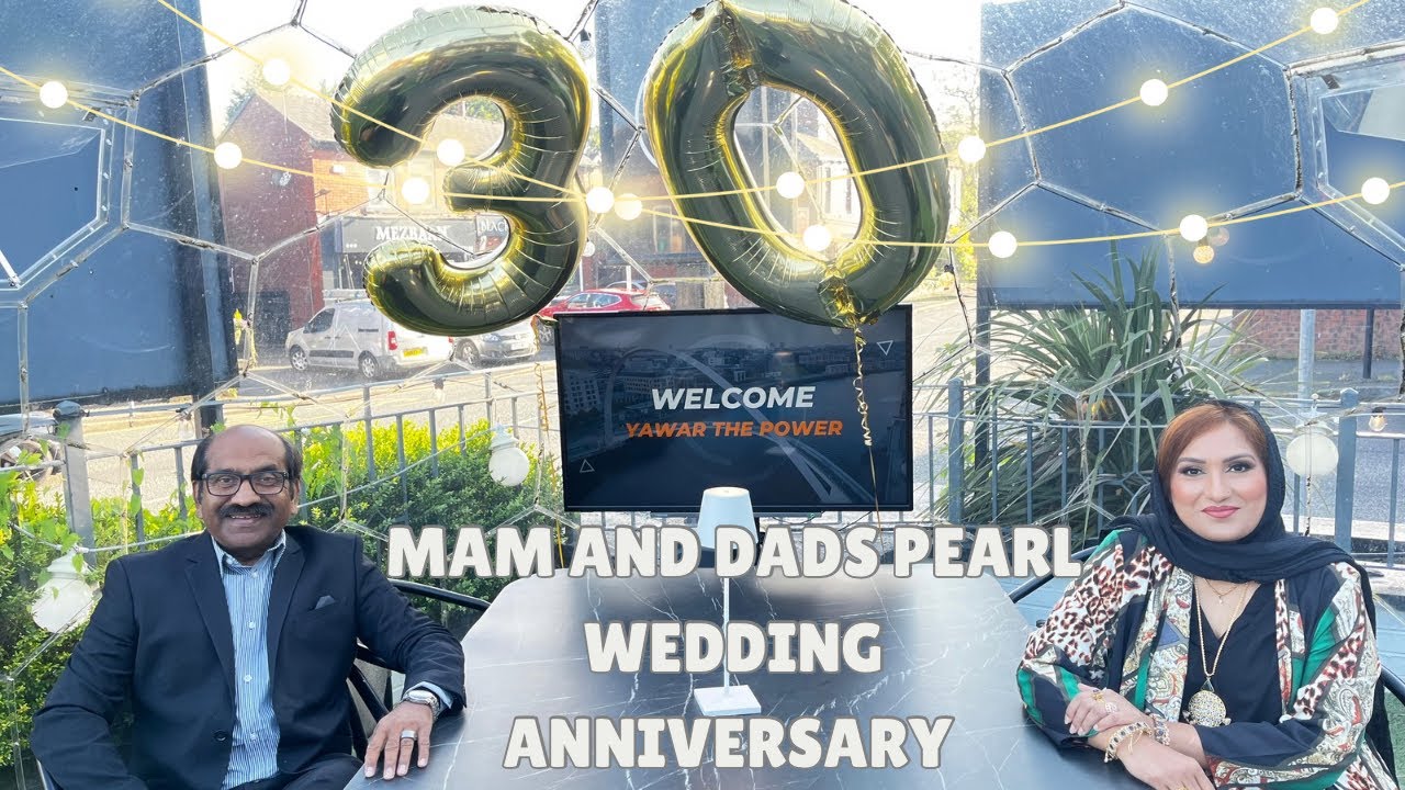 MAM AND DADS PEARL WEDDING ANNIVERSARY | 30 YEARS WEDDING ANNIVERSARY 🫶🏾💛