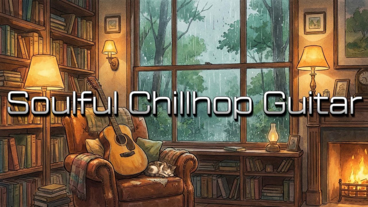 1 Hour of Soulful Chillhop Guitar 🎸 Pure Instrumental Mix - Perfect for Focus, Reading, Relaxing