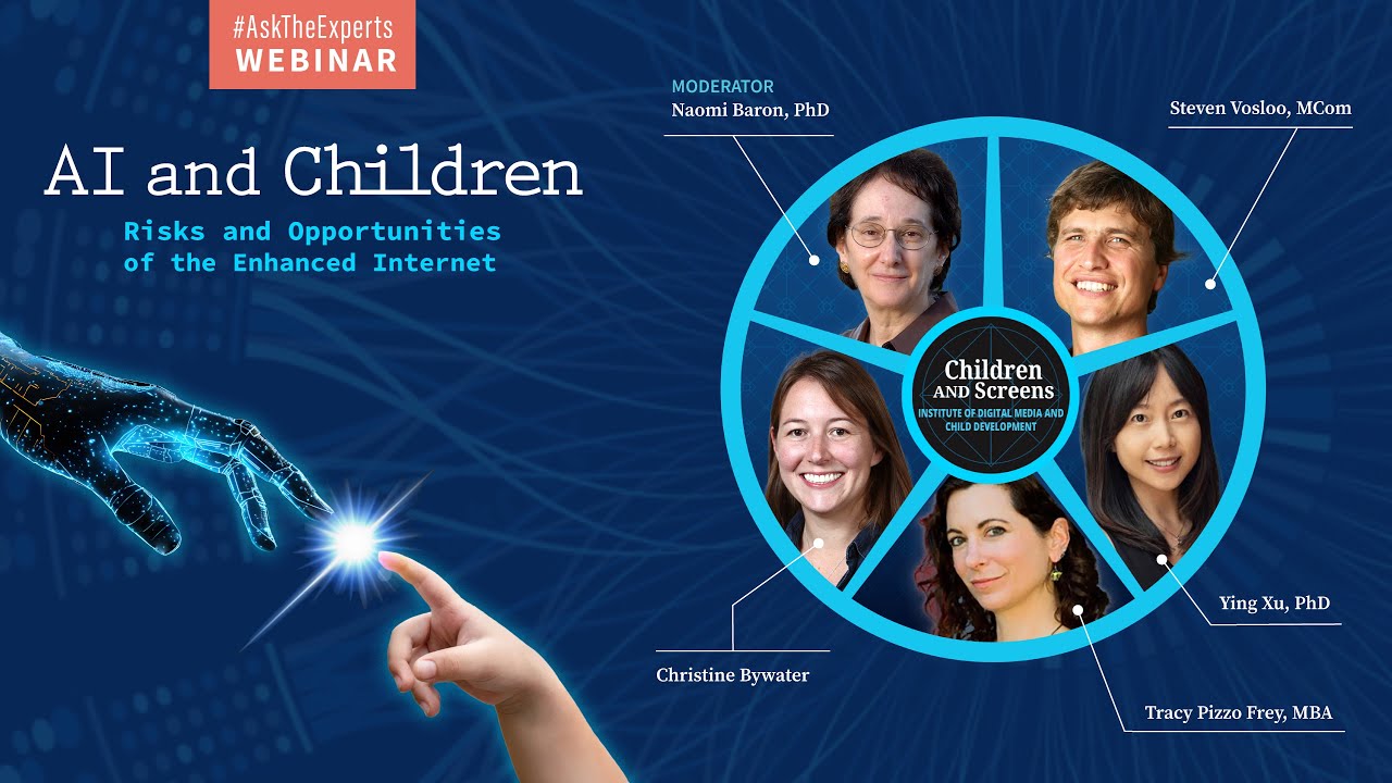 AI and Children: Risks and Opportunities of the Enhanced Internet (#AskTheExperts)