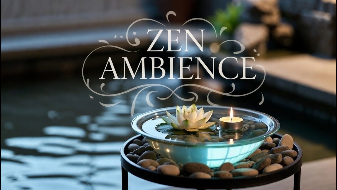 Zen Visual Ambience for Focus & Calm | Mindful Background Space