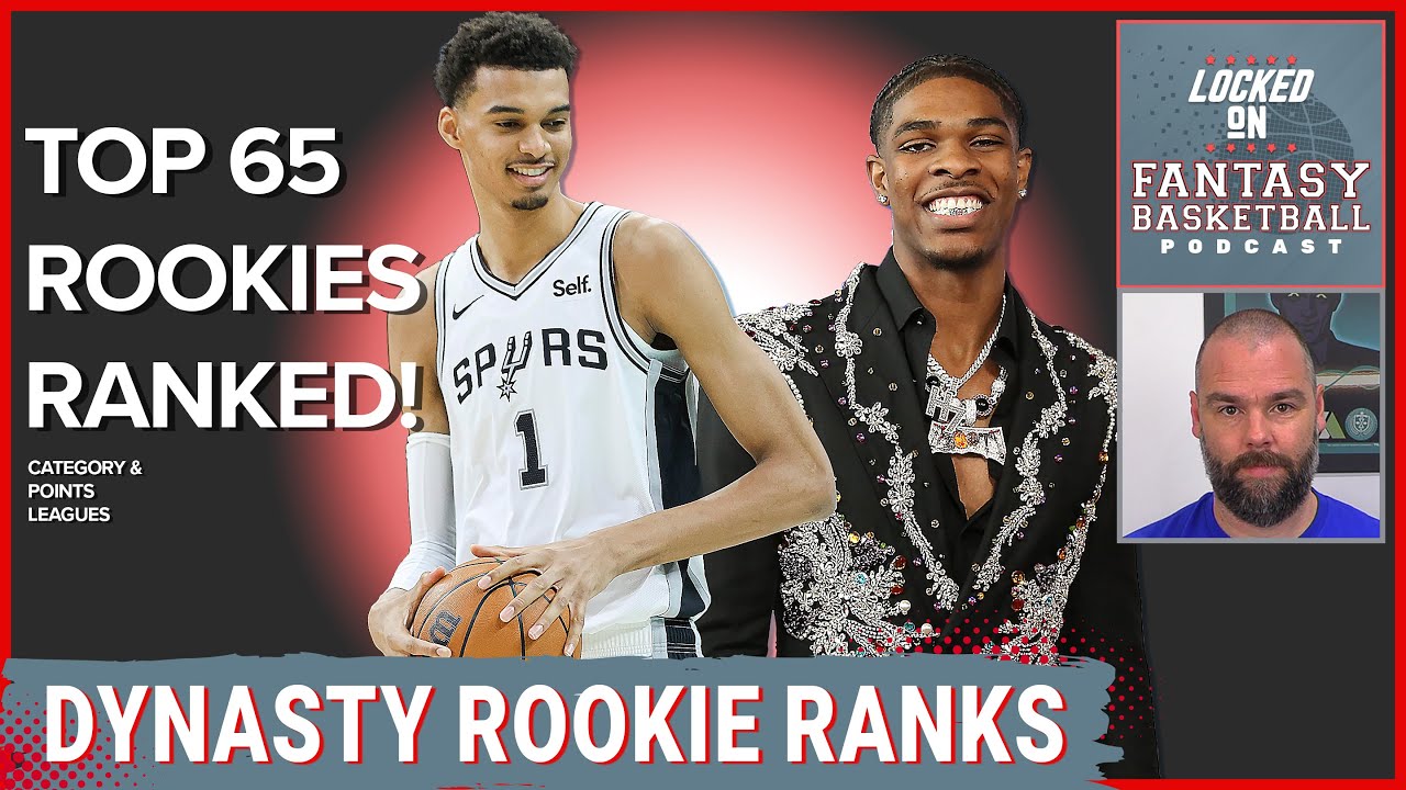Who's No. 2 after Wembanyama? 2023 Dynasty Rookie Rankings & Top 65 Analysis!