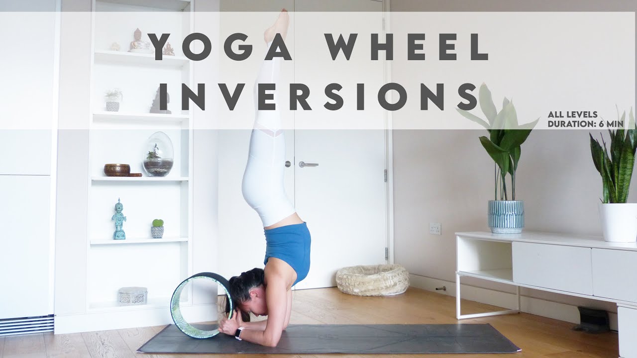 How To Use Yoga Wheel for Inversions | Lydia Lim Yoga