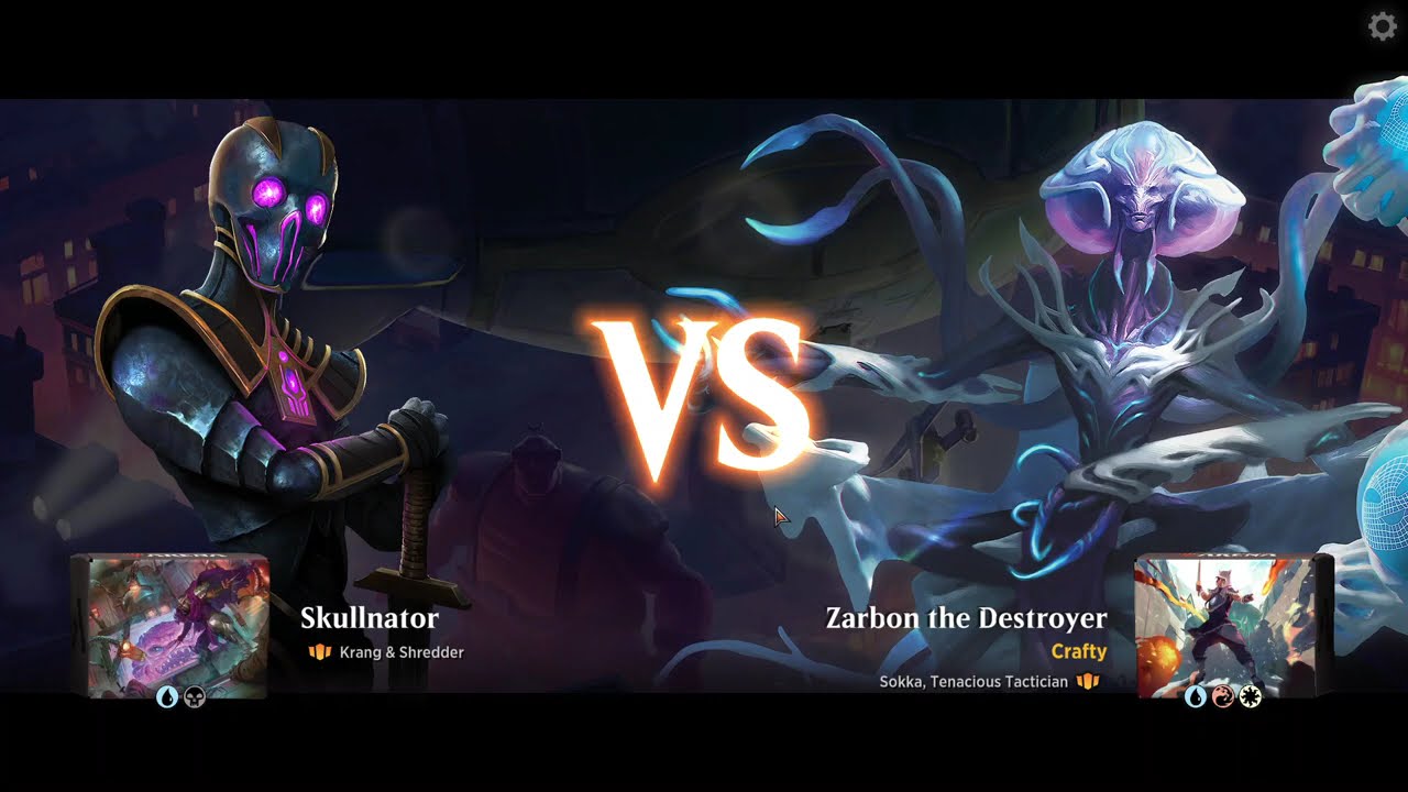 Magic the Gathering Arena Krang and Shredder
