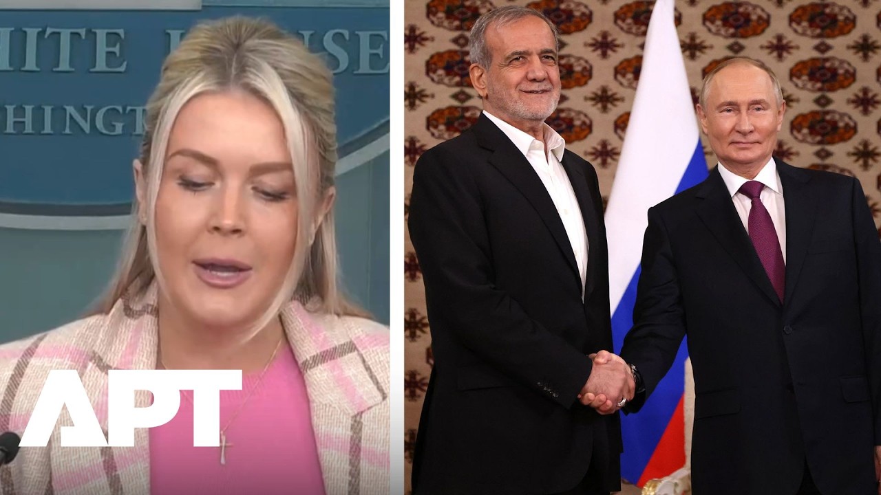 “Trump Would Not Be Happy” – Leavitt On Russia Sharing Intel With Iran | APT
