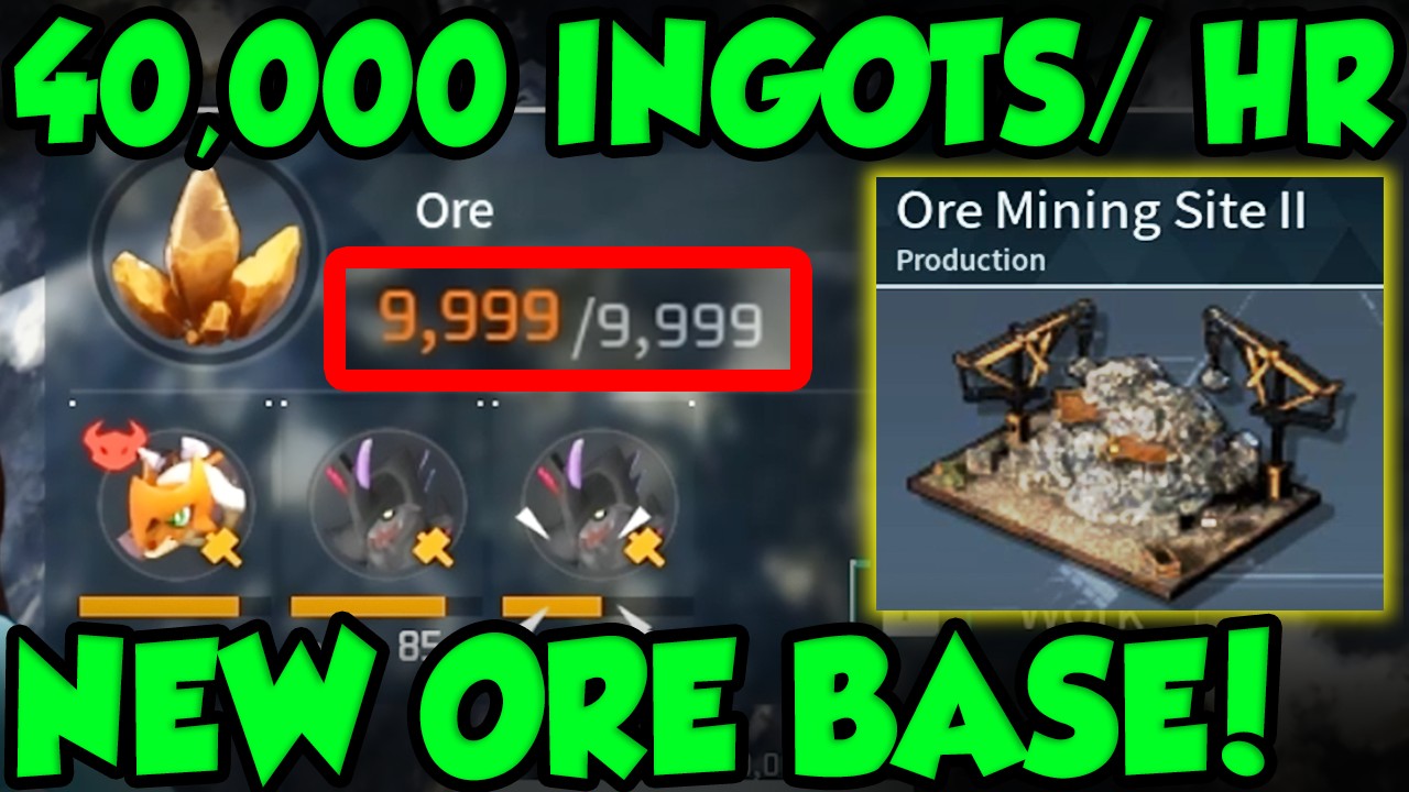 BEST PALWORLD ORE MINING BASE AFTER ORE MINING SITE UPDATE! Fastest Palworld Ingot Farm!