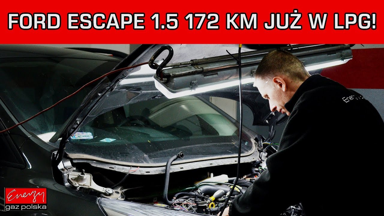 ECOBOOST z instalacją KME NEVO SKY DIRECT! FORD ESCAPE 1.5 172KM 2017R!