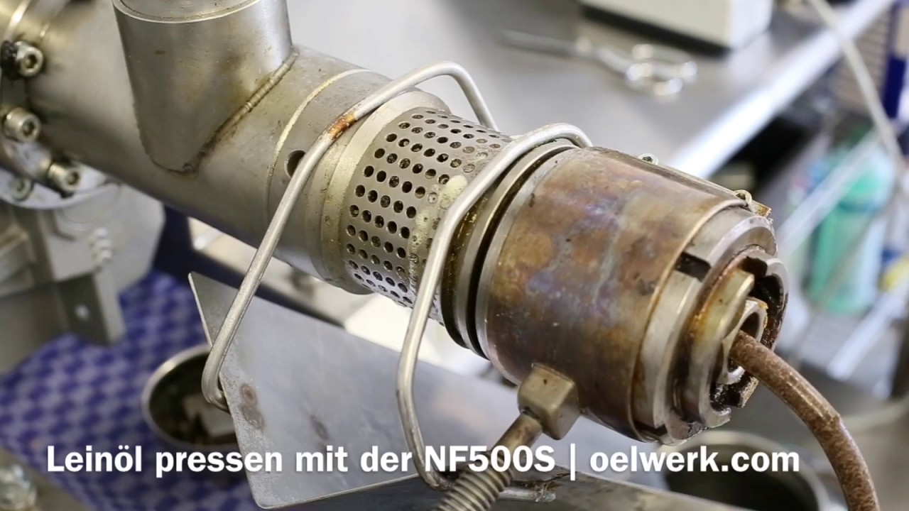 Öl pressen mit den Ölwerk Ölmühlen | cold oil press machines - how they work | oelwerk.com