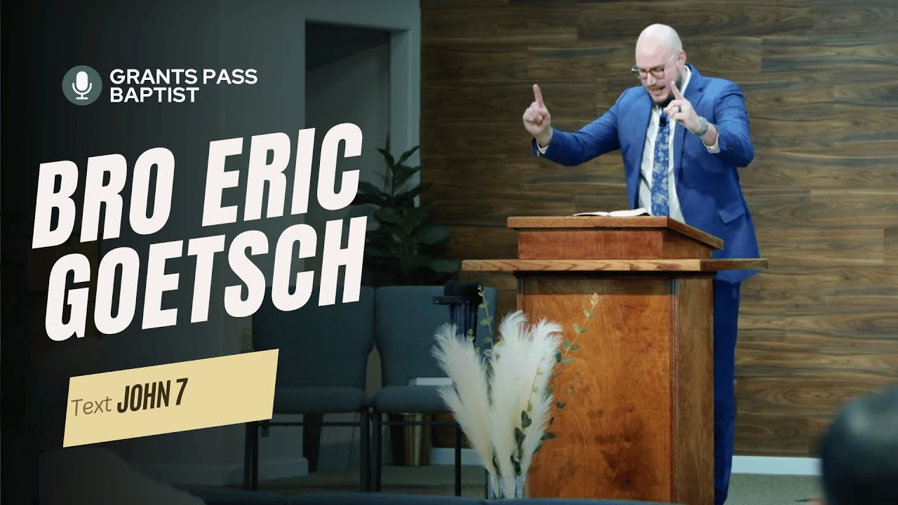Special Speaker - Bro Eric Goetsch