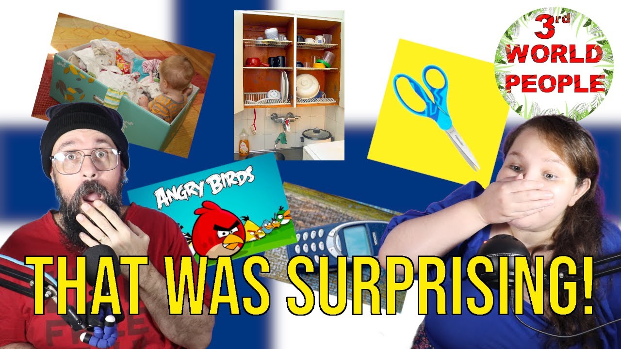 3rd WORLD PEOPLE REACT: 10 INVENTIONS FROM FINLAND | FINLAND REACTION