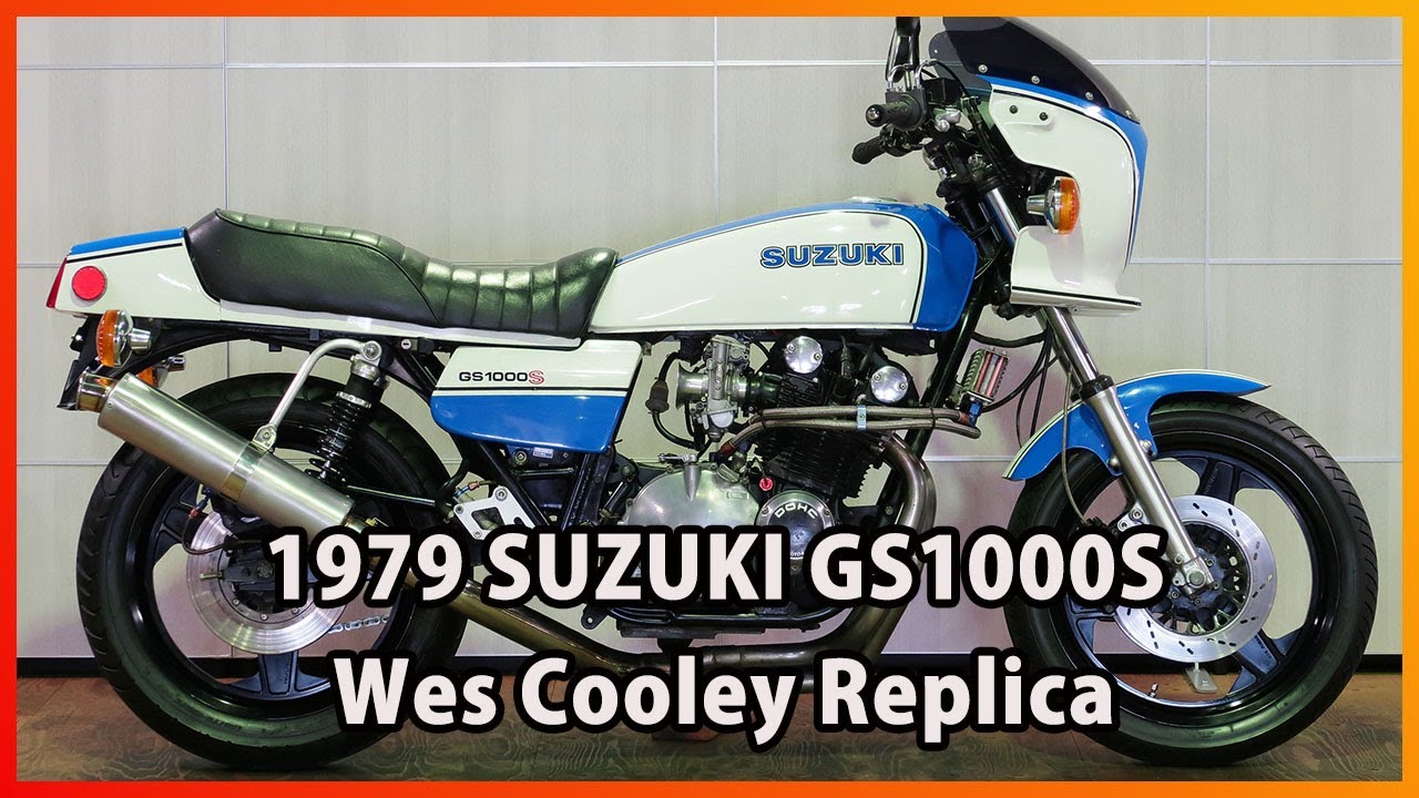 ID2301 SUZUKI GS1000S Wes Cooley Replica ウェス・クーリー