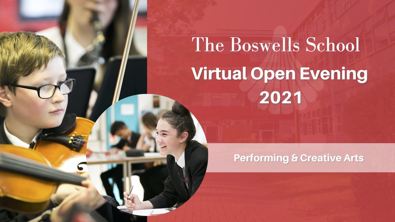 Performing & Creative Arts | The Boswells School Virtual Open Evening