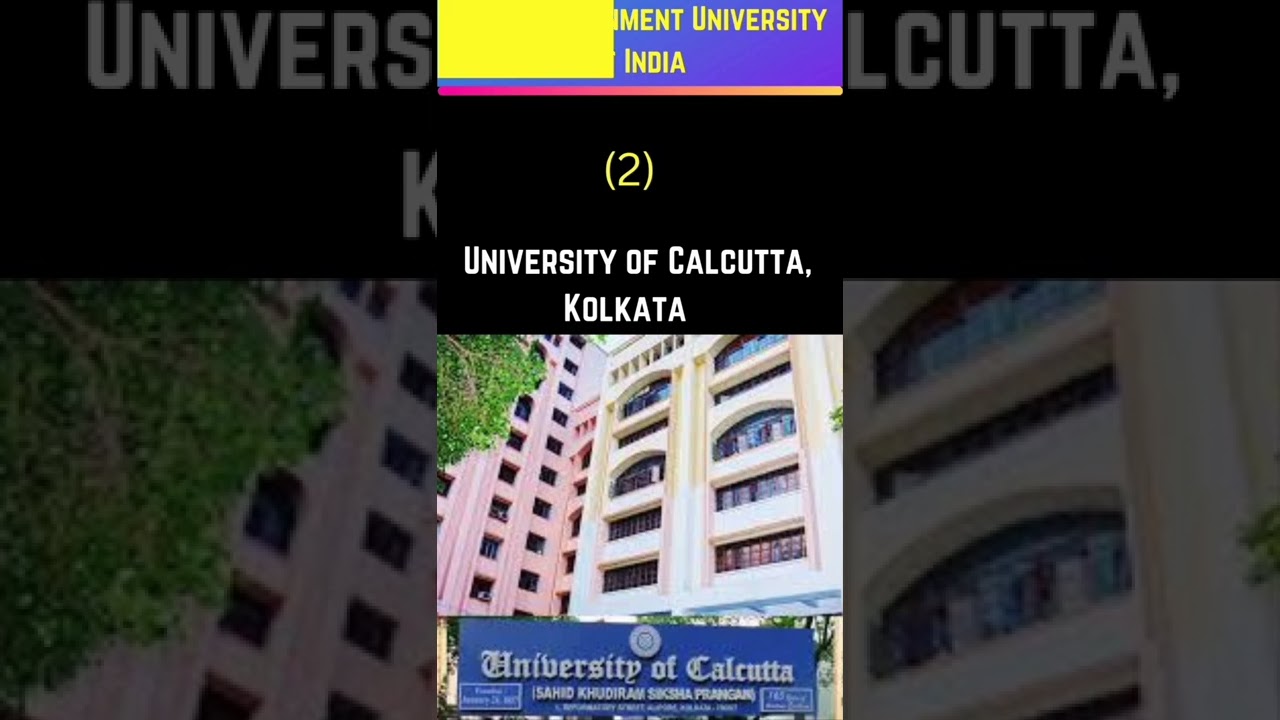 Top 5 Government University of India 2022 | #shorts  #youtubeshorts