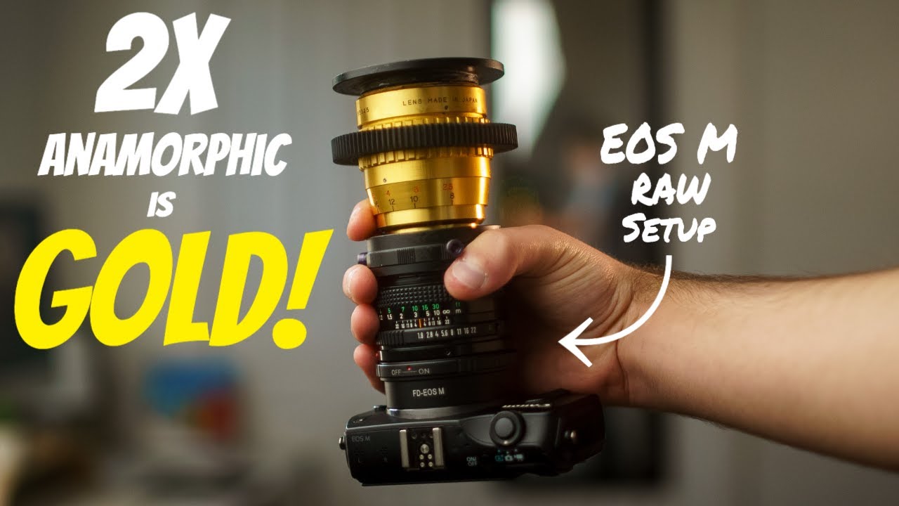Canon EOS M 2X Anamorphic Settings & Setup for Raw Video!